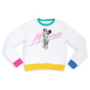 Minnie Mouse Cropped Sweatshirt by Cakeworthy